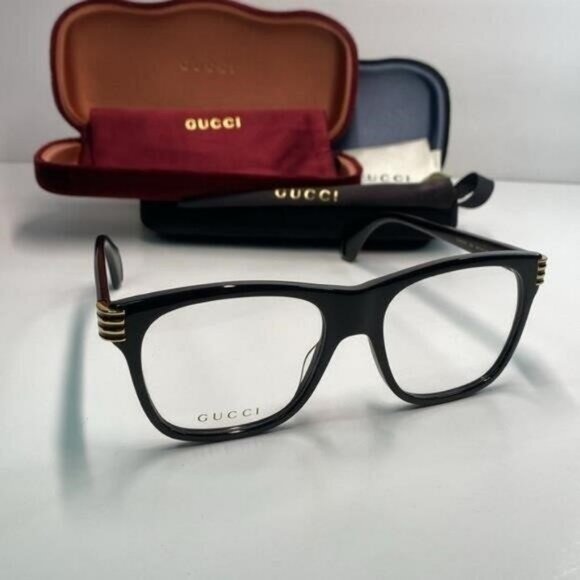 💯- Gucci Eyeglasses Web GG0526O GG/0526/O 002 Havana Optical Frame 54… - Picture 4 of 10